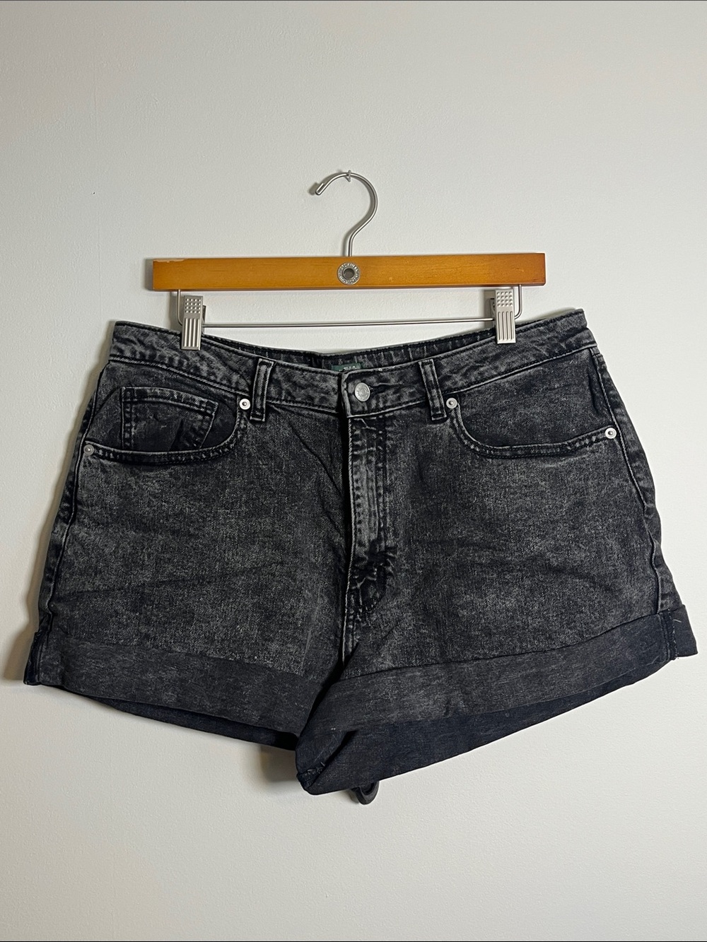Washed Black Denim Women’s Shorts Wild Fable - Sz 14